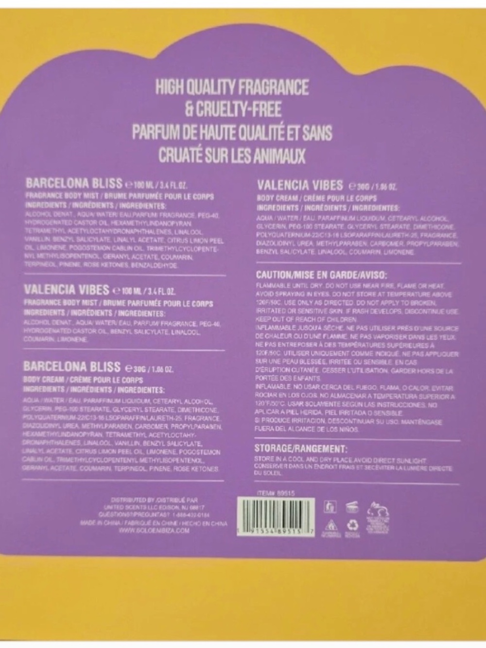 ✔️SOLO EN IBIZA Mist and Body Cream - Picture 2 of 2